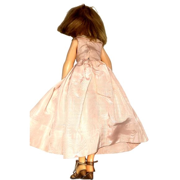 19" 1950s Vintage Teenage High Heel Fashion Doll~Twist Waist ~Homemade Heels - Picture 4 of 12